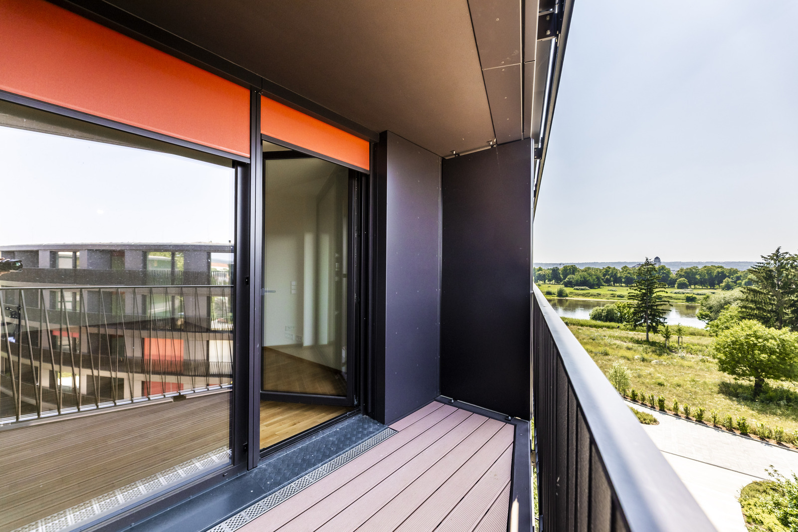 Marina Garden Dresden - neue Wohnungen mit Elbblick